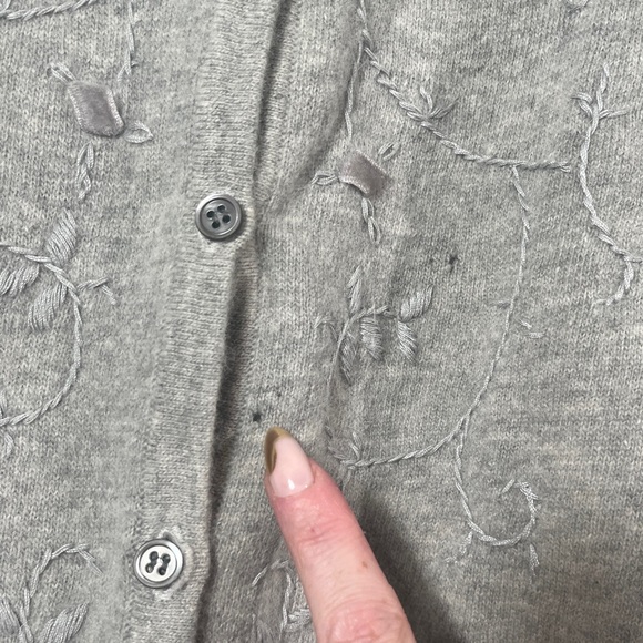 Grey Cardigan Sweater 🩶 by Preview Size Large - Picture 4 of 7